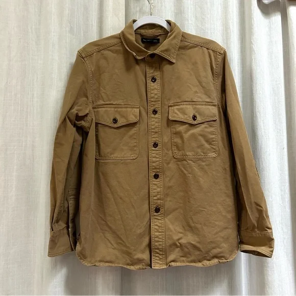 Banana republic UTILITY SHIRT JACKET heavyweight canvas size small - Picture 3 of 12